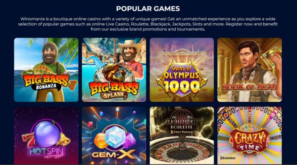 Win-O-Mania - Casinopedia