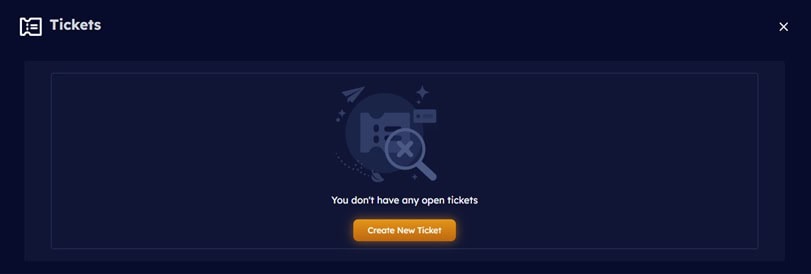 the ticketing system at SpeedSweeps