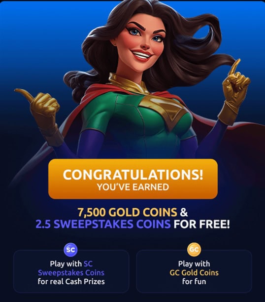 the welcome bonus at luckystake