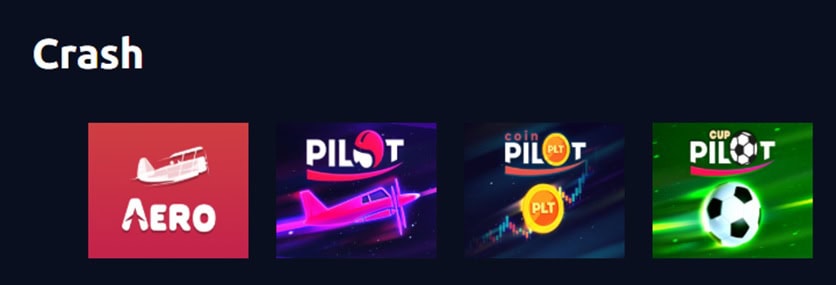 the crash games at luckystake