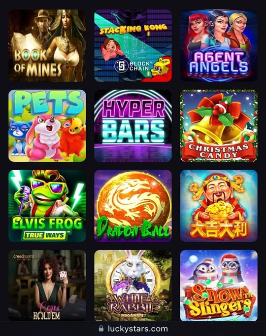 luckystars games