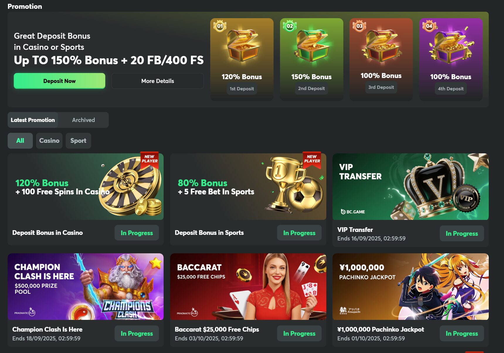 BC.Game bonus