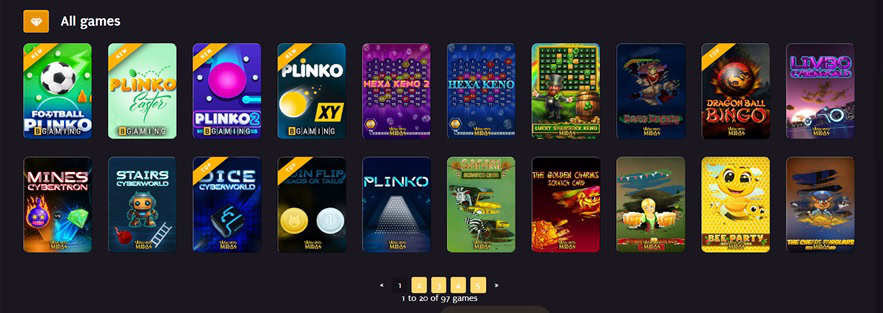 midas jackpots instant win games