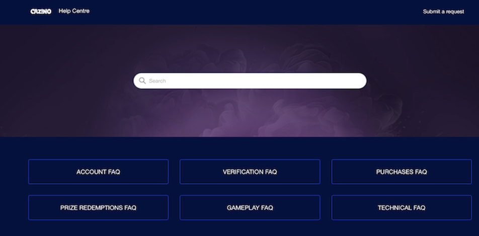 cazino customer support