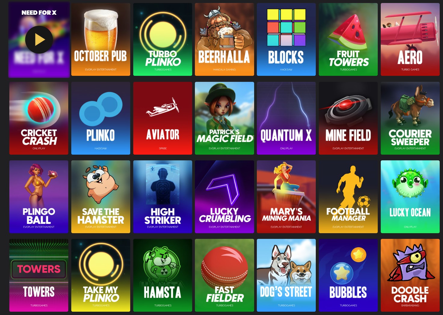 Crypto Games at Lucky Block