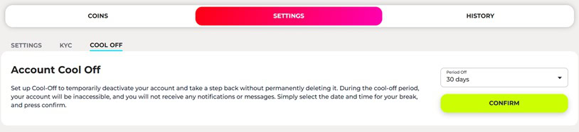 freespin responsible gambling