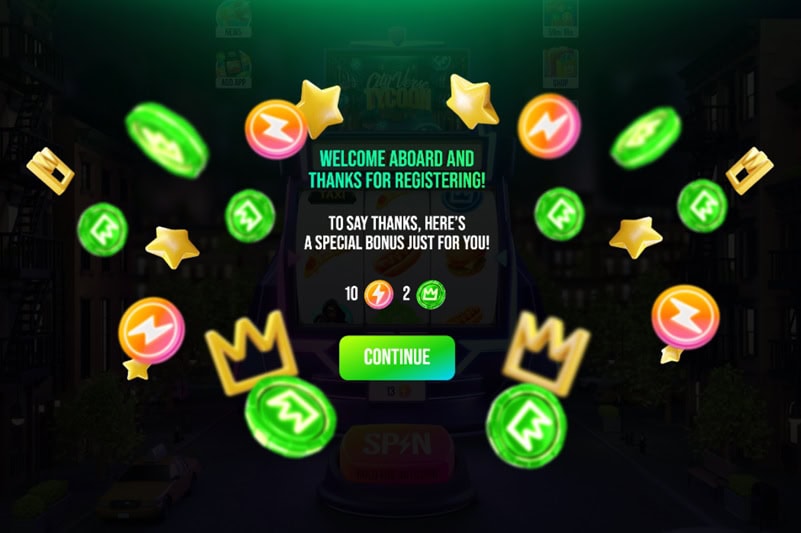 cityverse tycoon bonus