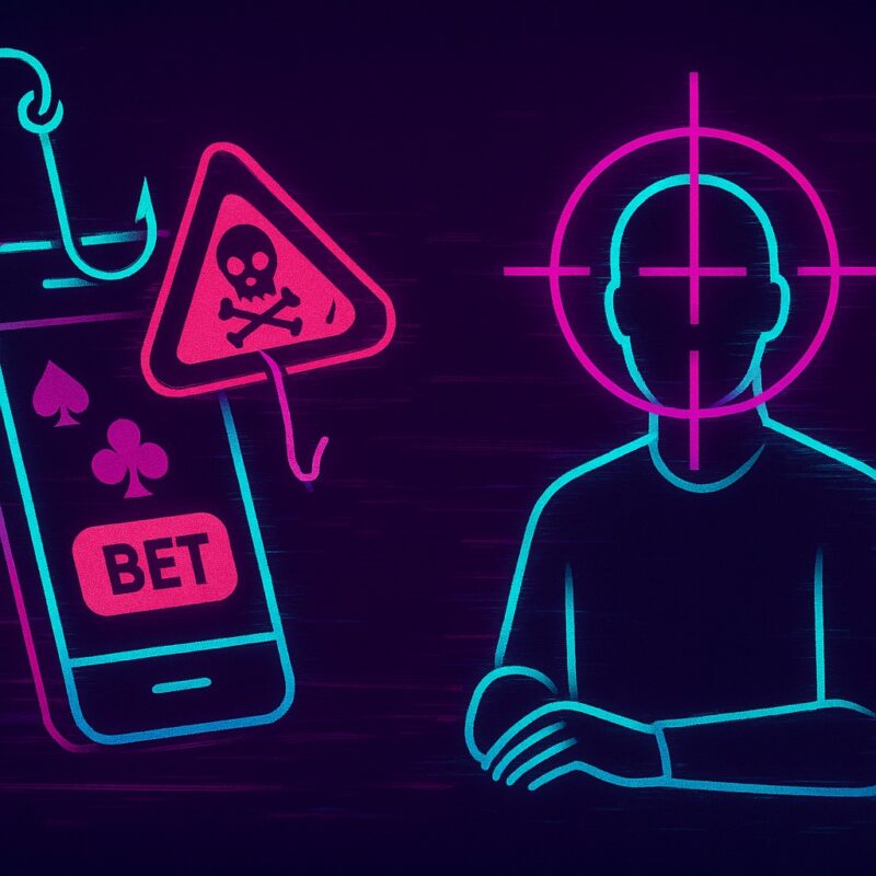 Illegal gambling sites targeting self-excluded gamblers