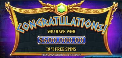 Winner takes 600K prize with $50 bet on Gates of Olympus 1000