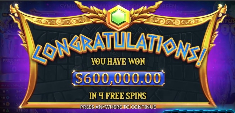 Winner takes 600K prize with $50 bet on Gates of Olympus 1000