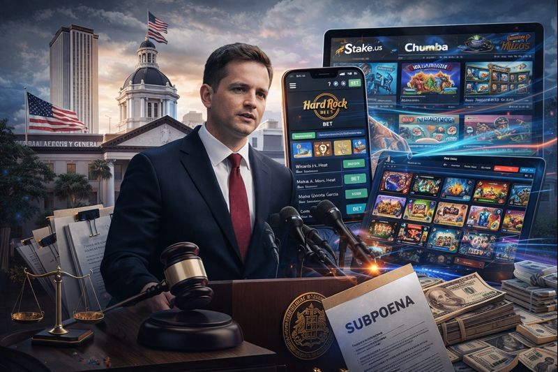 Florida has issued subpoenas to sweeps casinos